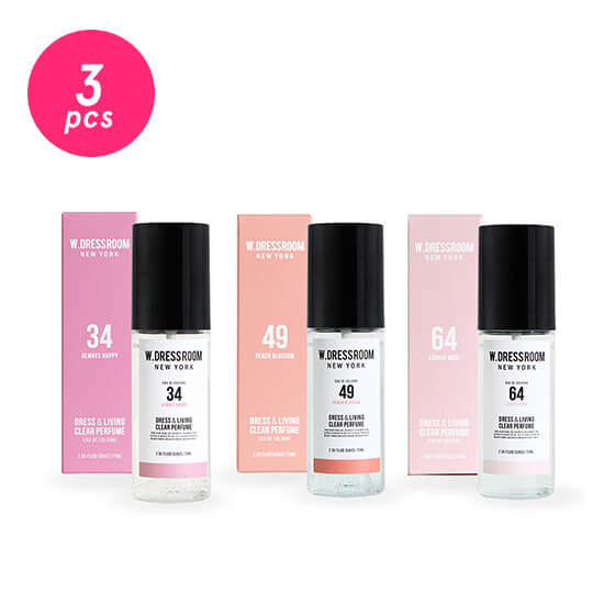 [Combo] W Dressroom Peach Blossom, Lovely Rose Dan Always Happy (70 ml)