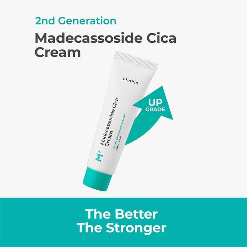 Charis 2nd M+ Madecassoside Cica Cream | 30 ml