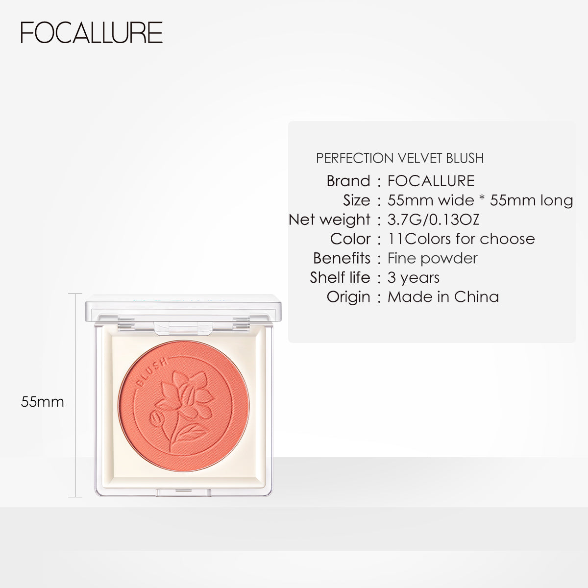 Focallure Perfection Velvet Blush FA235 #202