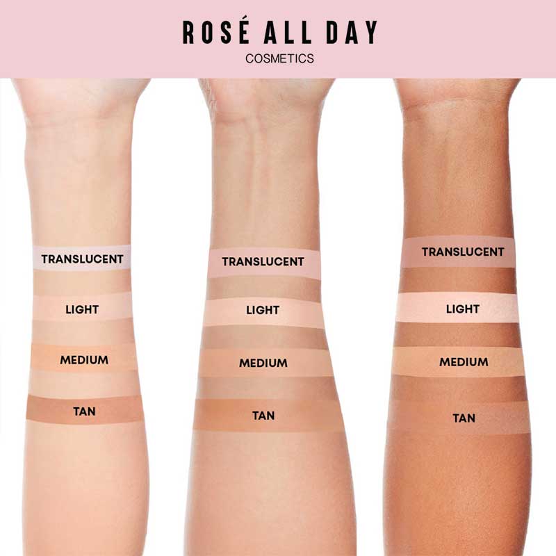 ROSE ALL DAY The Realest Lightweight Loose Powder - Tan