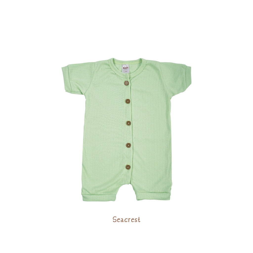 Booyah Baby & Kids Baju Bayi - Kejora Playsuit Seacrest (3-6 Month)