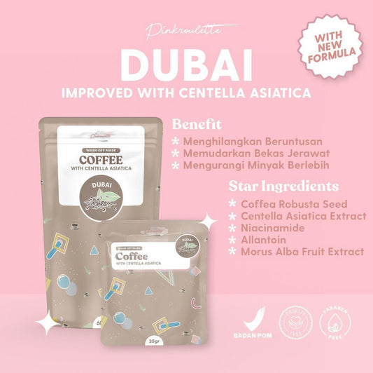 Pinkroulette Wash Off Mask Mini Dubai | 20 g