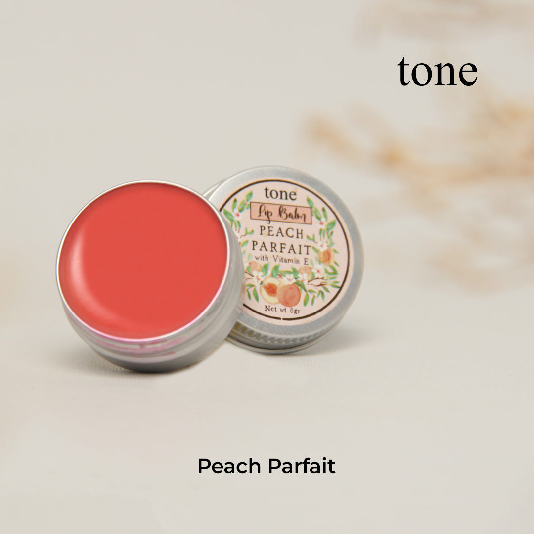 Tone Lip Balm Peach Parfait | 8 g