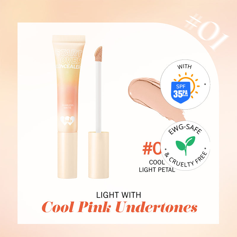 Barenbliss Start-Over Concealer - 01 Cool Light Petal