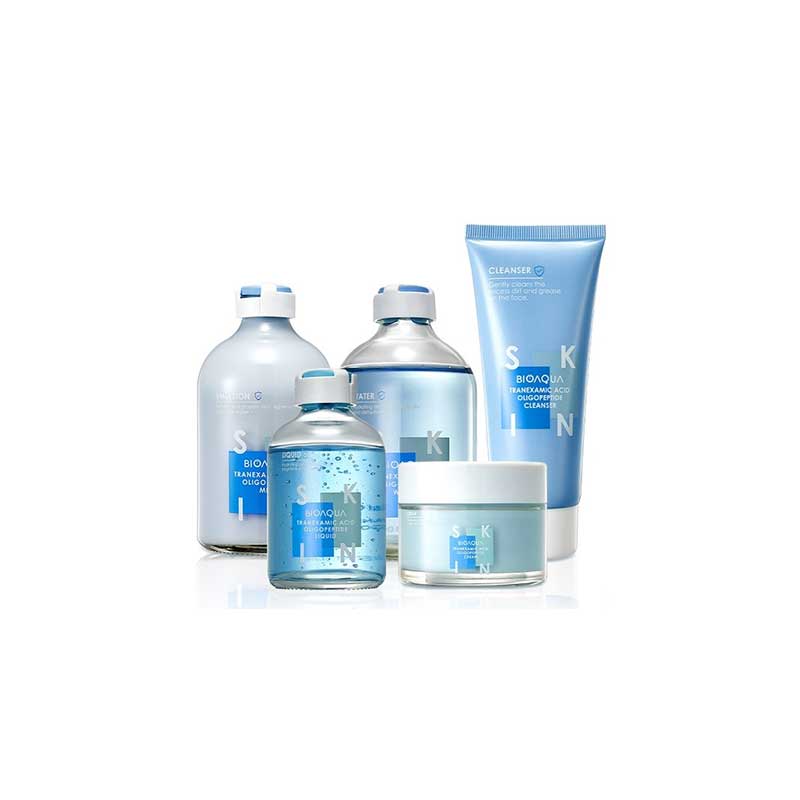 BIOAQUA Tranexamic Acid Oligopeptide Beauty Five- Piece Setï¼100g+100ml+50ml+100 ml+50g)