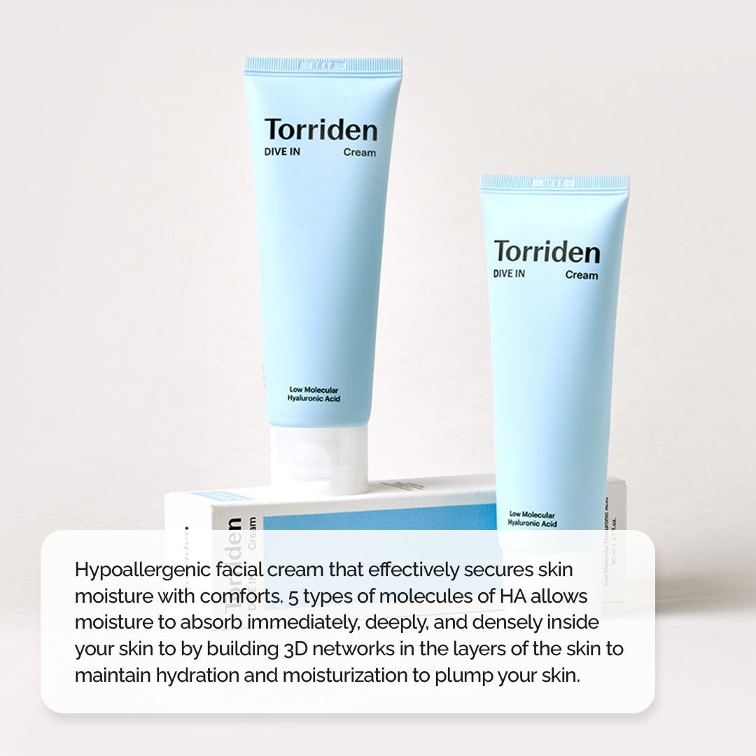 Torriden Dive-In Low Molecular Hyaluronic Acid Cream | 80 ml