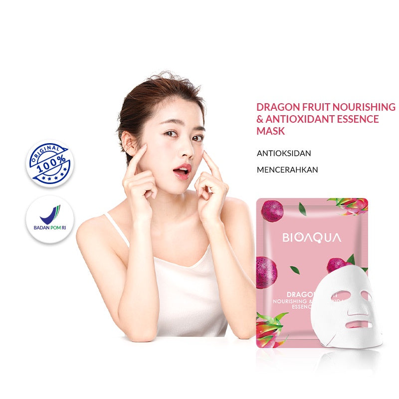 BIOAQUA Dragon Fruit Nourishing & Antioxidant Essence Mask 25g