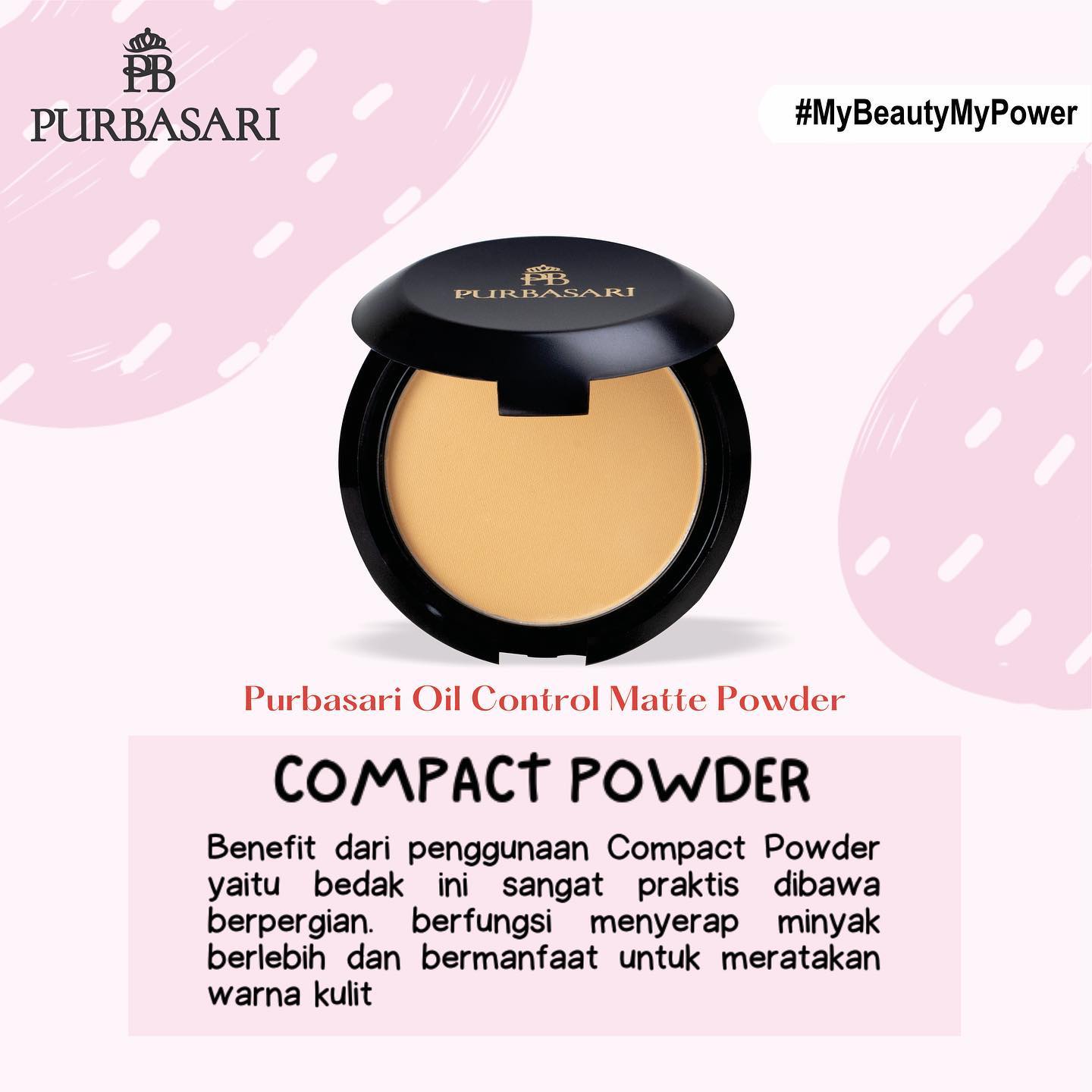 Purbasari Oil Control Matte Powder Caramel |12 g