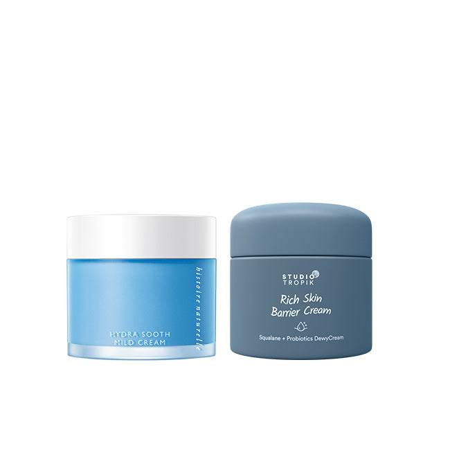 [Combo] Studio Tropik Rich Skin Barrier Cream (50 g) + Histoire Naturelle Ectoin Hydra Sooth Mild Cream (50 ml)