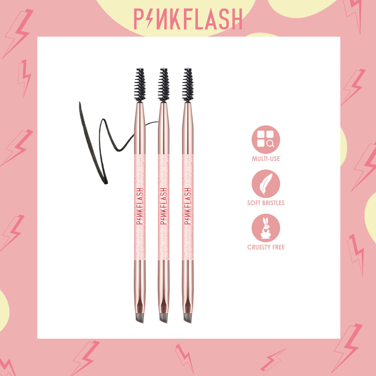 Pinkflash PF-T04 Eyebrow Brush #01