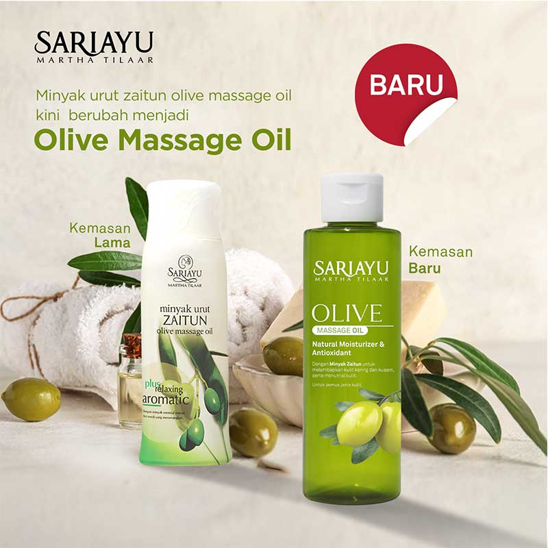 SARIAYU OLIVE MASSAGE OIL | 150ml