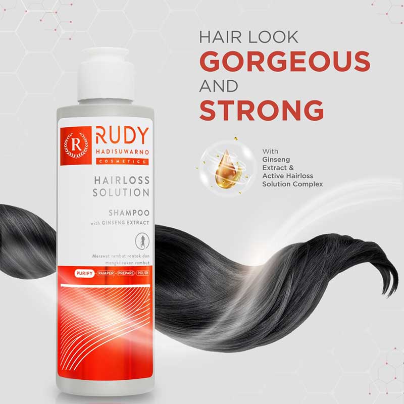 RUDY HADISUWARNO HAIRLOSS SOLUTION SHAMPOO | 200 ml