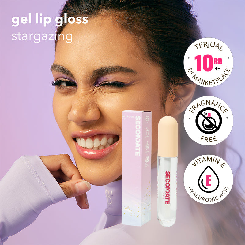 Secondate Gel Lip Gloss Stargazing