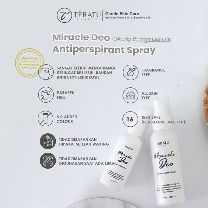 TERATU BEAUTY Miracle Deo Spray 60ml