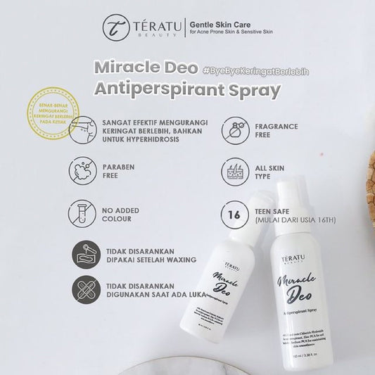 TERATU BEAUTY Miracle Deo Spray 60ml