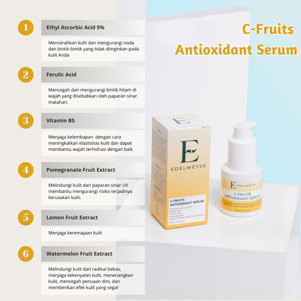 Edelweyss C-Fruits Antioxidant Serum | 20ml