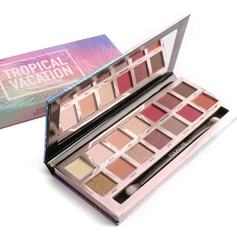 Focallure Tropical Vacation Eyeshadow Palette FA-49T