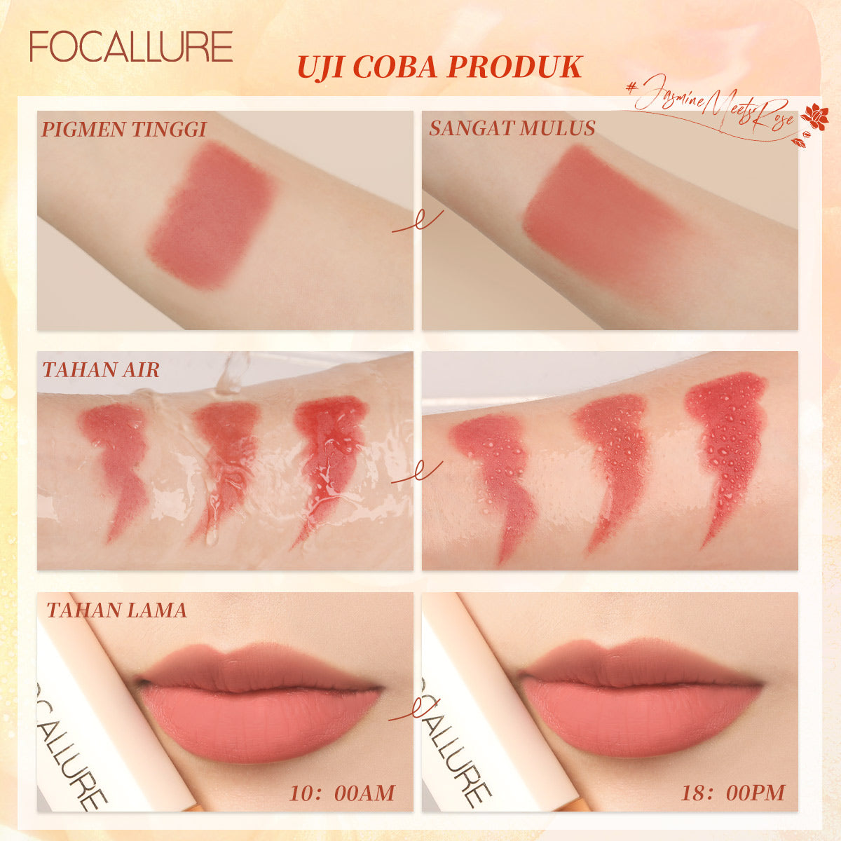 Focallure Pure Matte Lipstick FA203 - 202