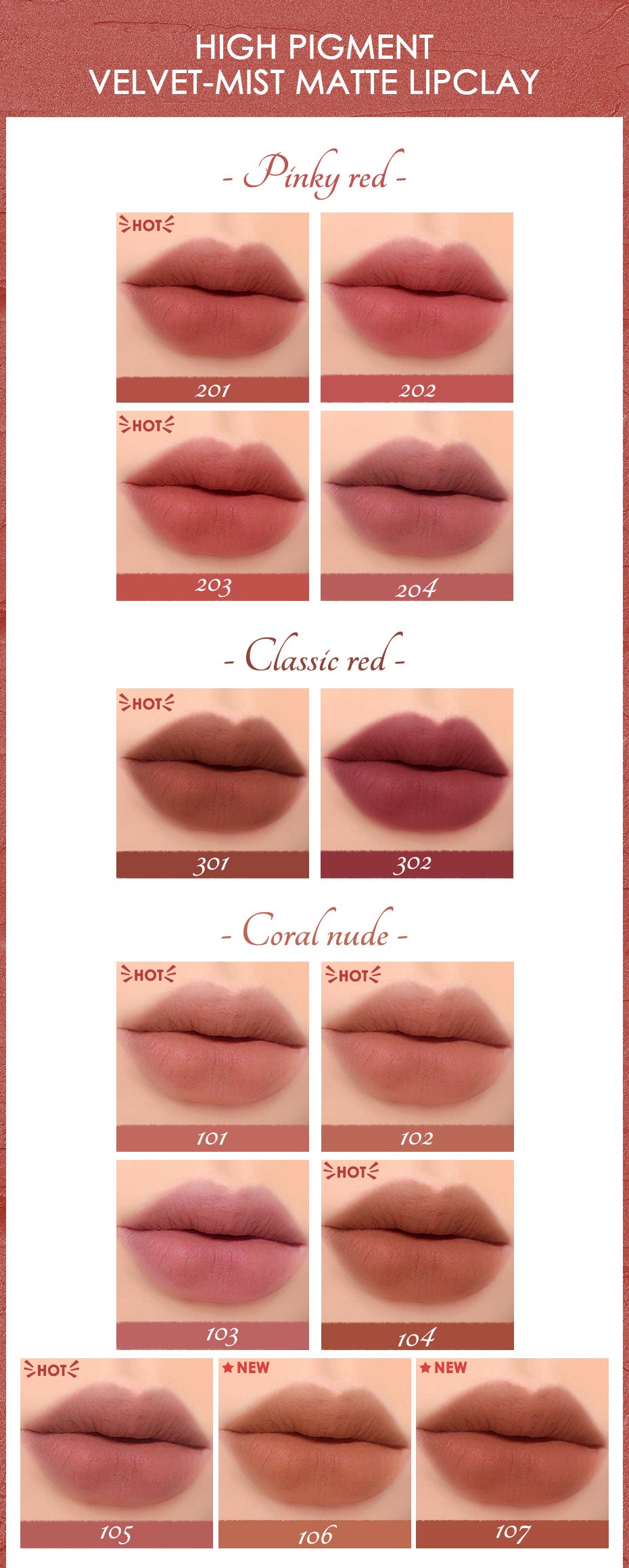 Focallure True Matte Liquid Lipstick FA179 #103