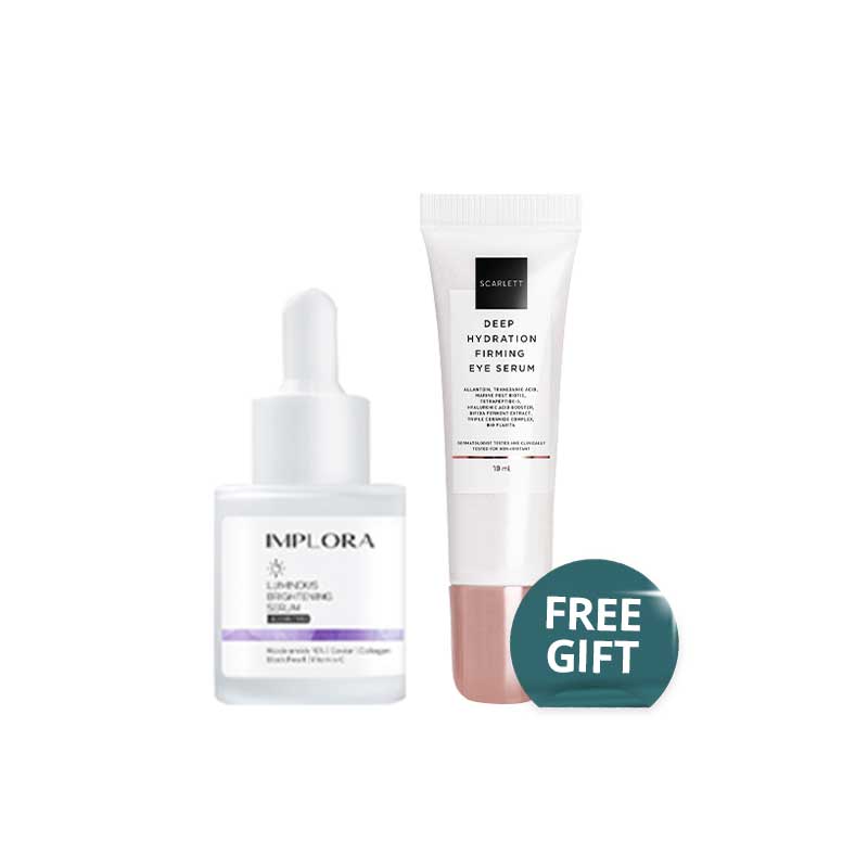 COMBO 1+1 Implora Luminous Brightening Serum Free SCARLETT