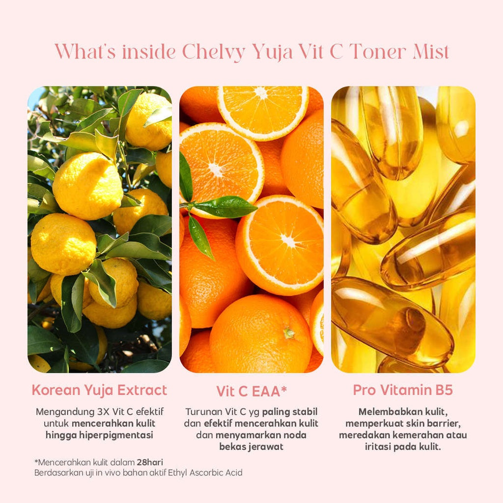 CHELVY Yuja Vit C Toner Mist