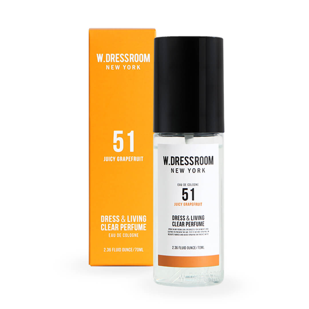 W Dressroom Dress & Living Clear Perfume No. 51 Juicy Grapefruit - Eau De Parfum Korea | 70 ml