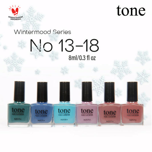 Tone Nail Polish Glossy Winter Mood Series (49-72) 1 box | 192ml