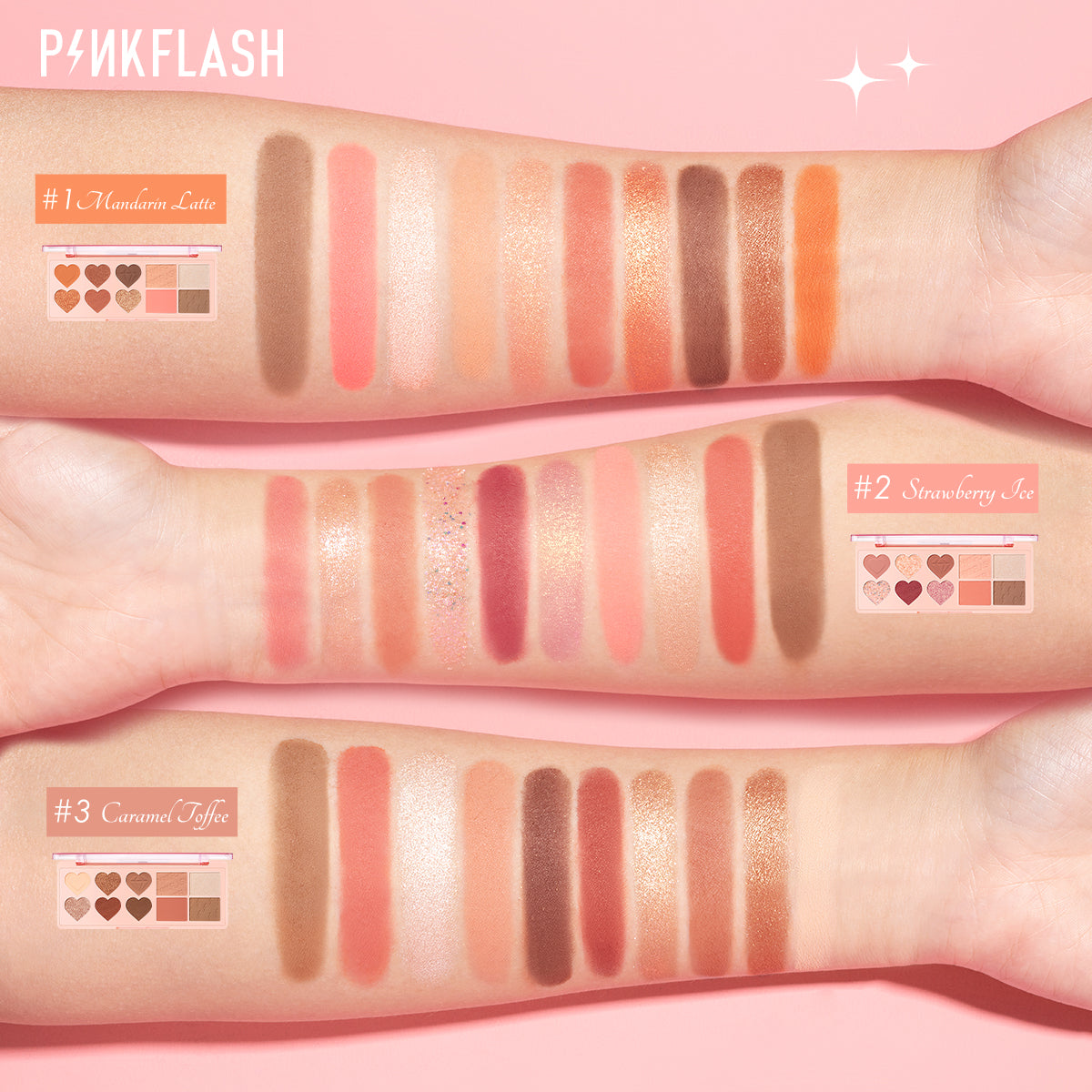 Pinkflash Multi Face Pallet PF-M02 - #01