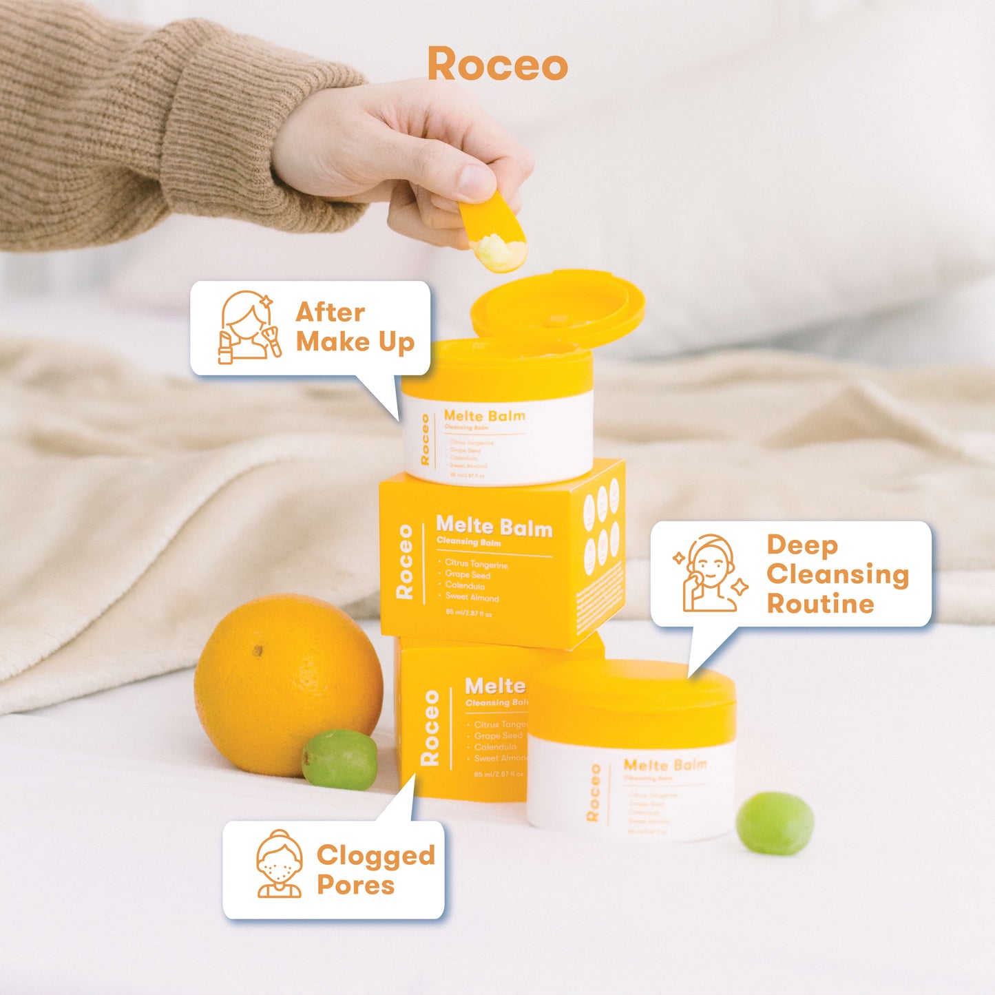 Roceo Melte Balm Cleansing Balm | 85 g