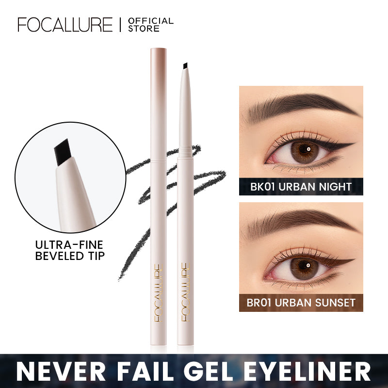 FOCALLURE PERFECTLY DEFINED GEL EYELINER FA243 BK01