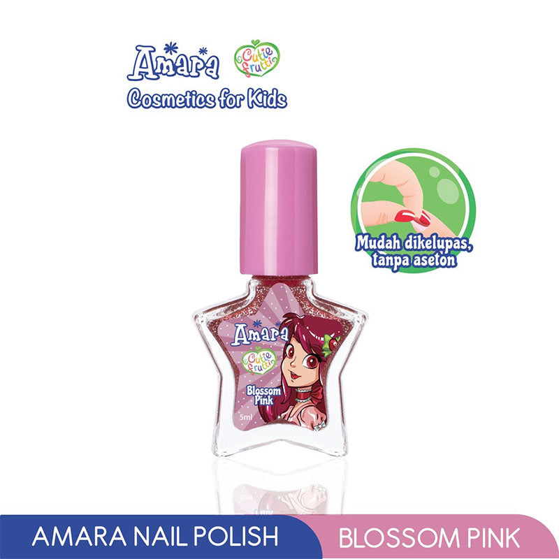 Amara Kids Nail Polish Blossom Pink | 5 ml