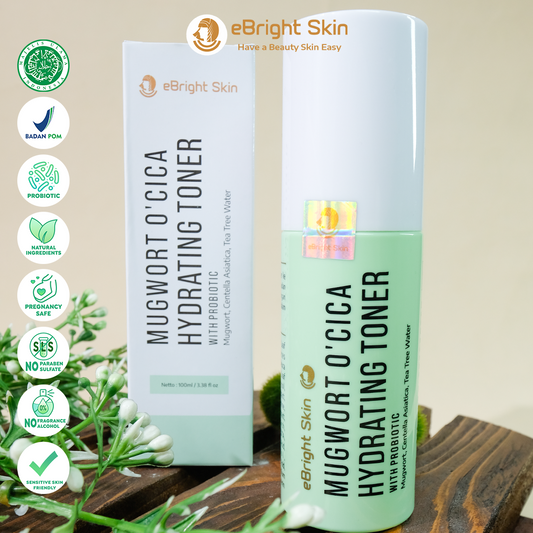 Ebright Mugwort O'Cica Hydrating Toner 100ml