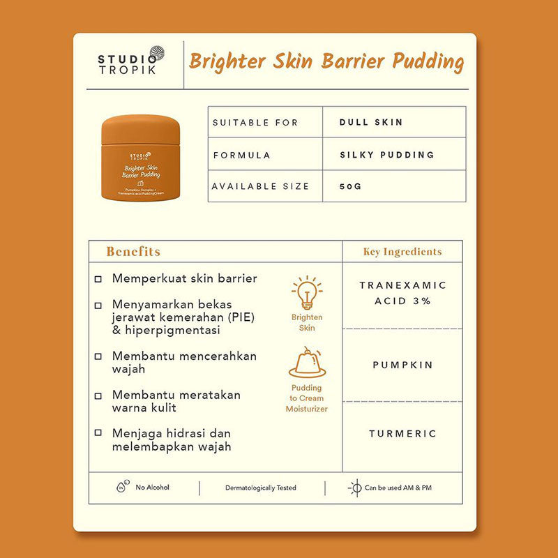 STUDIO TROPIK Brighter Skin Barrier Pudding