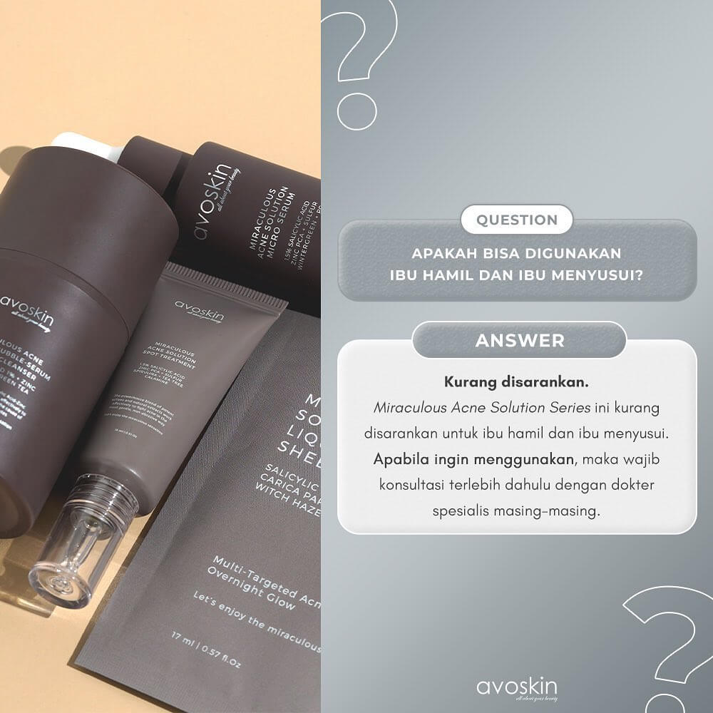 Avoskin Miraculous Acne Solution Bubble Serum Infused Cleanser | 50 ml