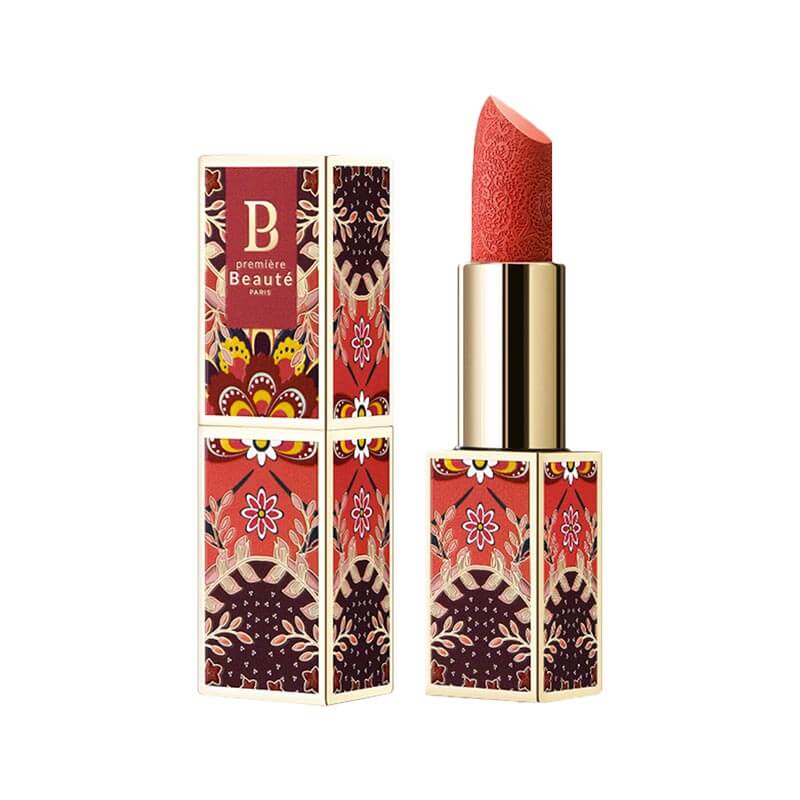 Premiere Beaute Batik Long Lasting Matte Velvet Lipstick Solo Scarlet