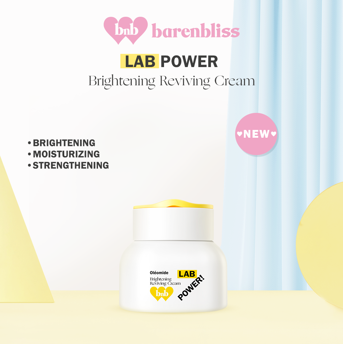 barenbliss Lab Power! OlÃ©omide Brightening Reviving Cream