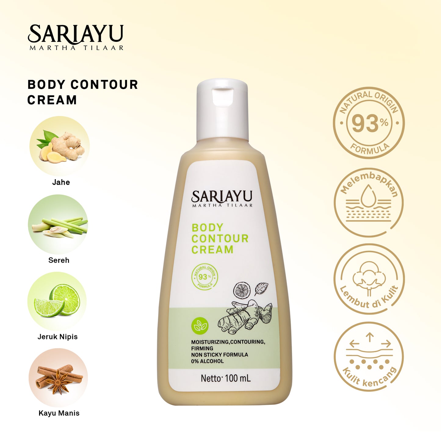 SARIAYU BODY CONTOUR CREAM | 100ml