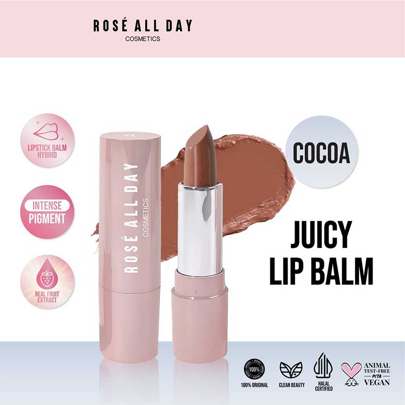 ROSE ALL DAY Juicy Lip Balm - Cocoa