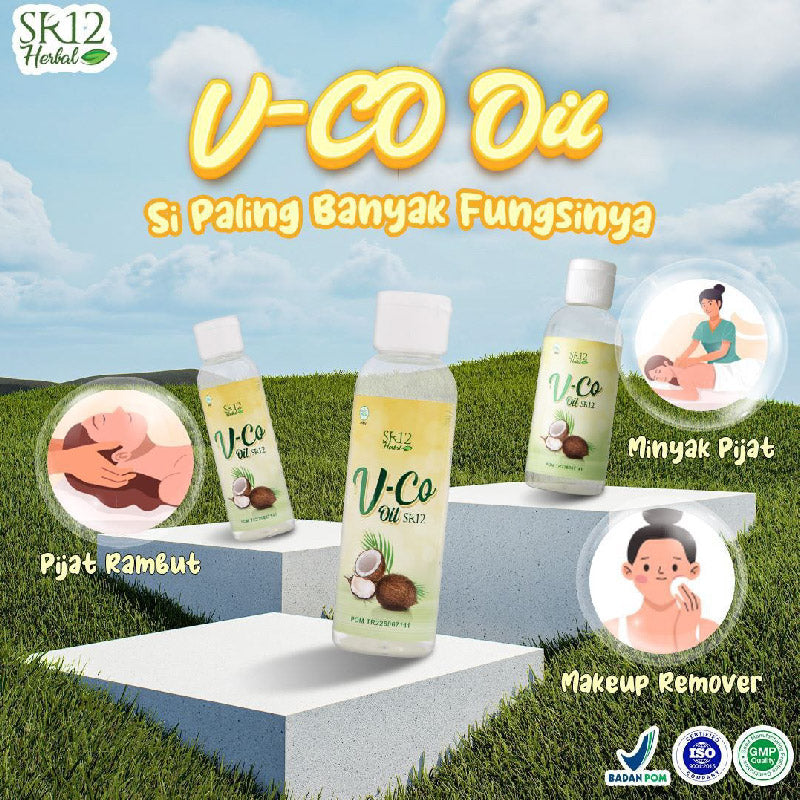 SR12 VCO Oil Minyak Kelapa Murni | 100ml