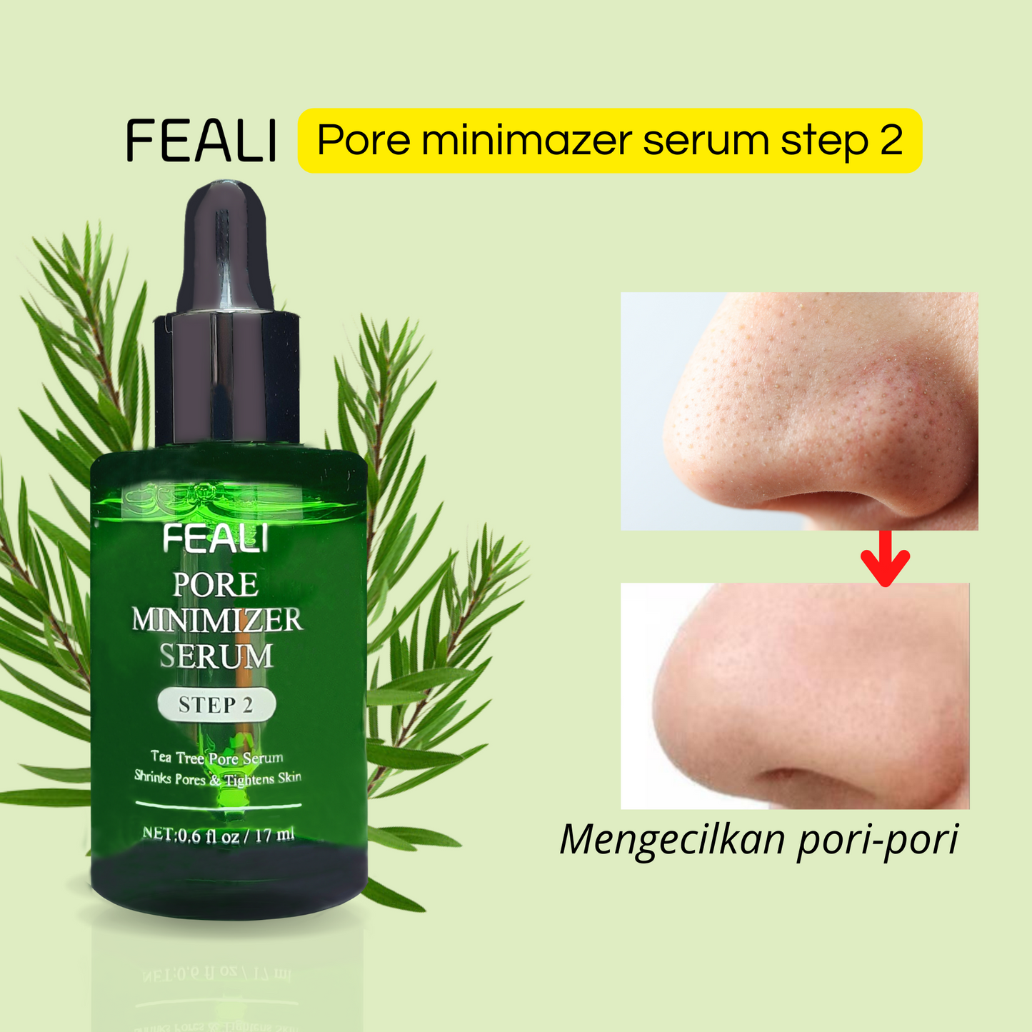 Feali Blackhead Remover Step 2 (Serum) | 17ml