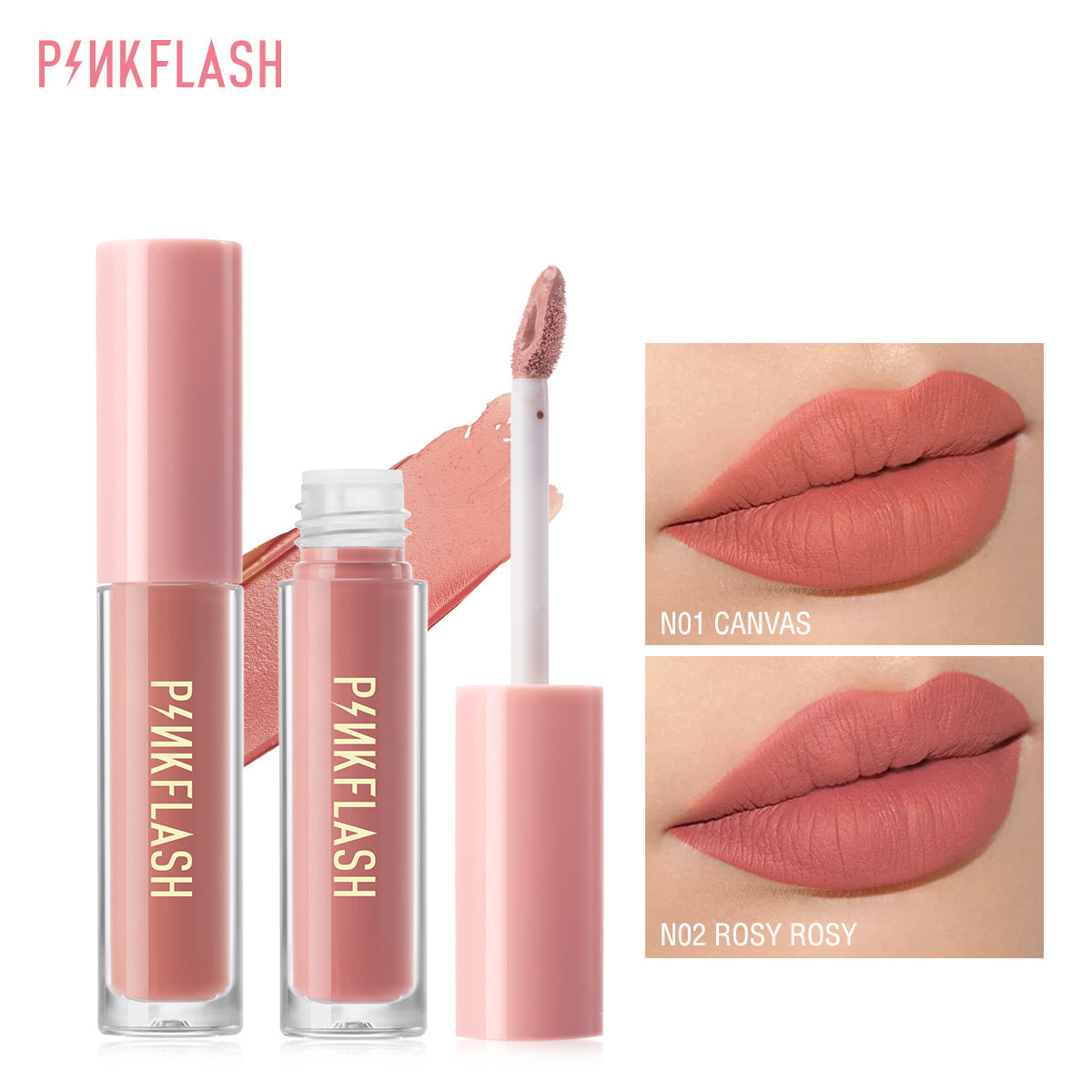 Pinkflash L01 Lasting Matte Lipcream - N01