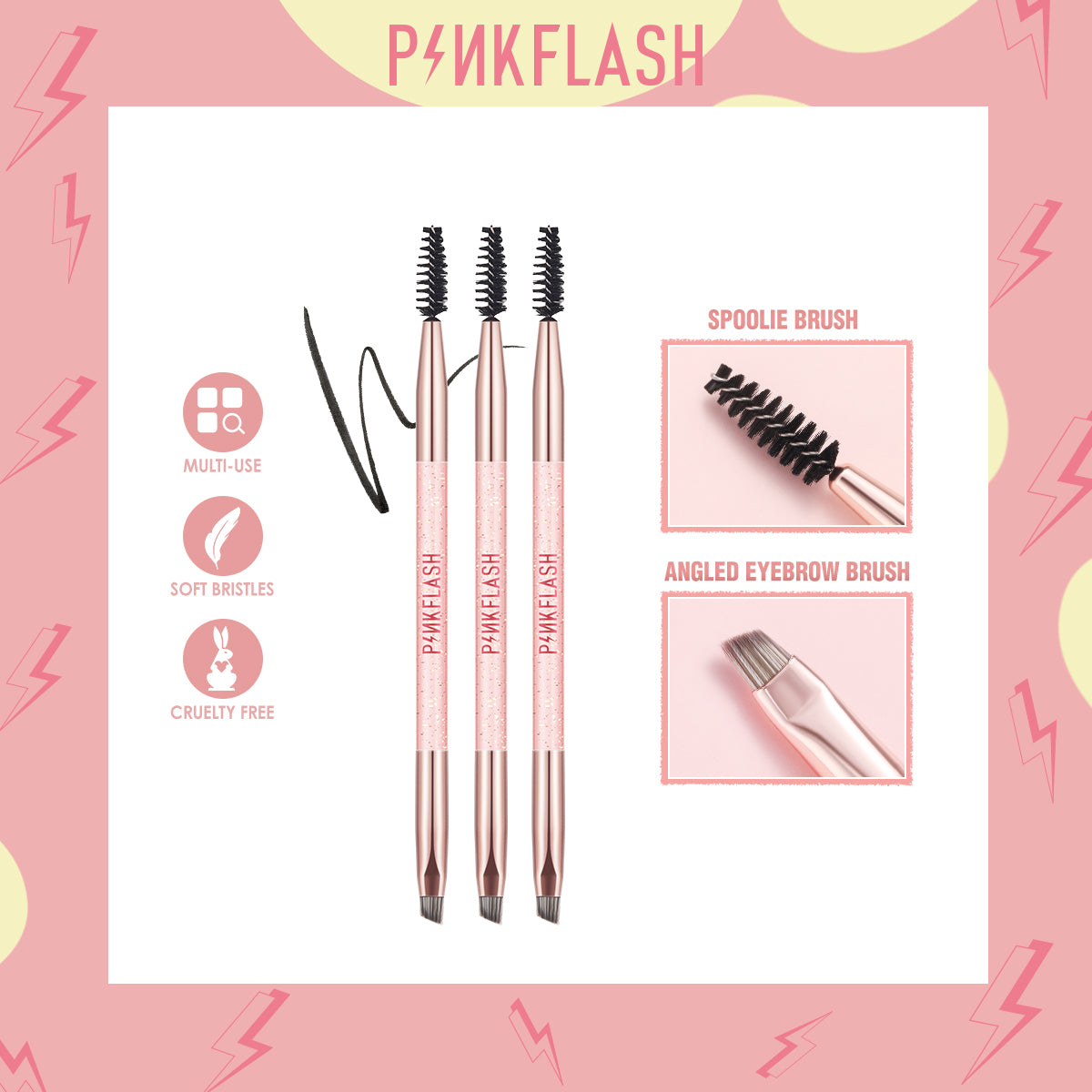 Pinkflash PF-T04 Eyebrow Brush #01