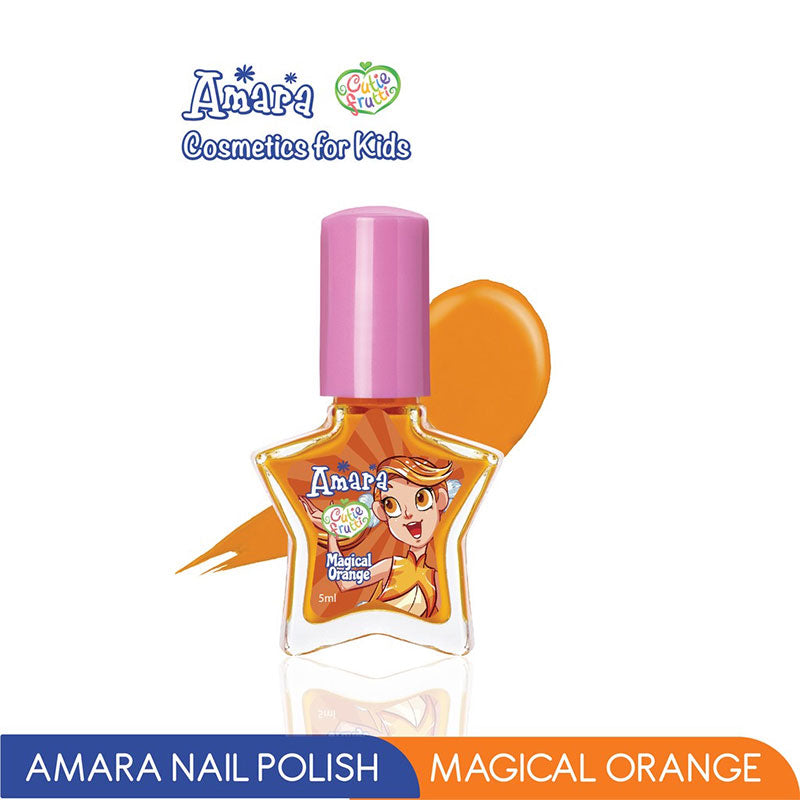 Amara Kids Nail Polish Magical Orange | 5 ml