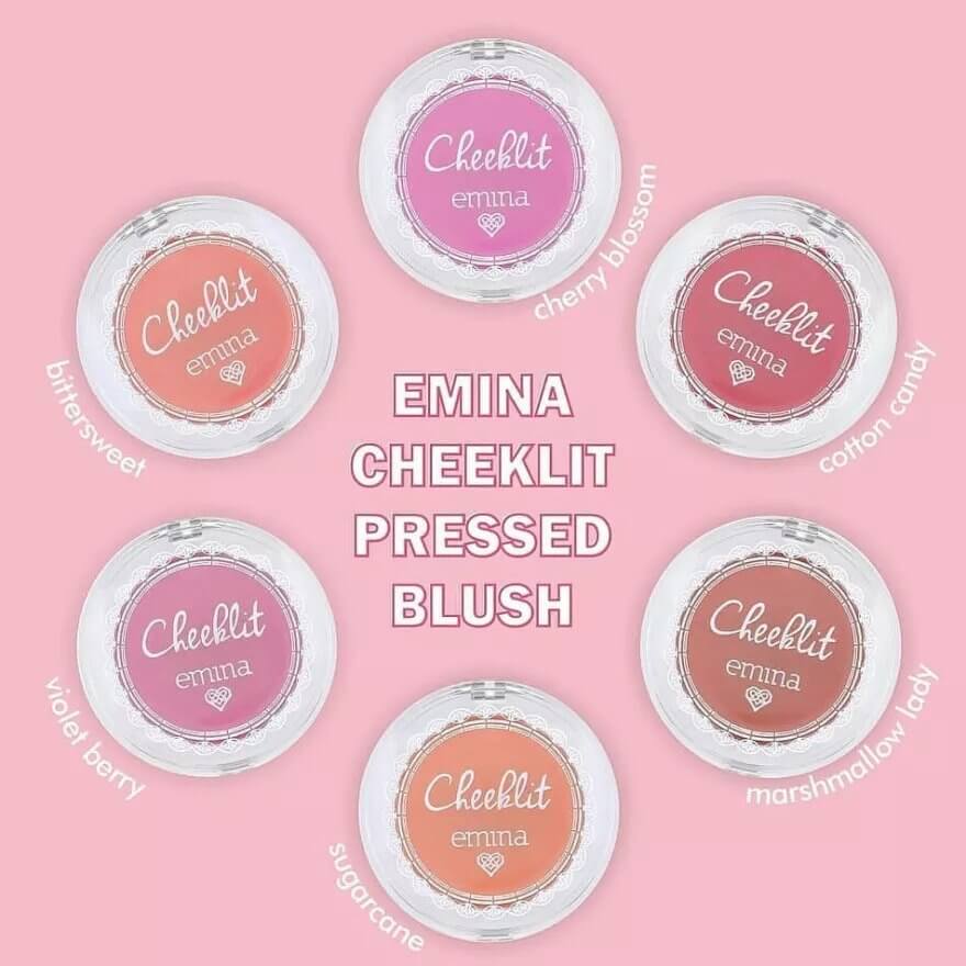 Emina Cheeklit Pressed Blush - Marshmallow Lady