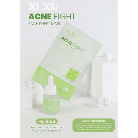 Xi Xiu Acne Fight Face Sheet Mask | 22 ml