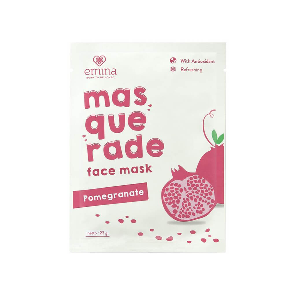 Emina Masquerade Face Mask - Pomegranate | 23 g