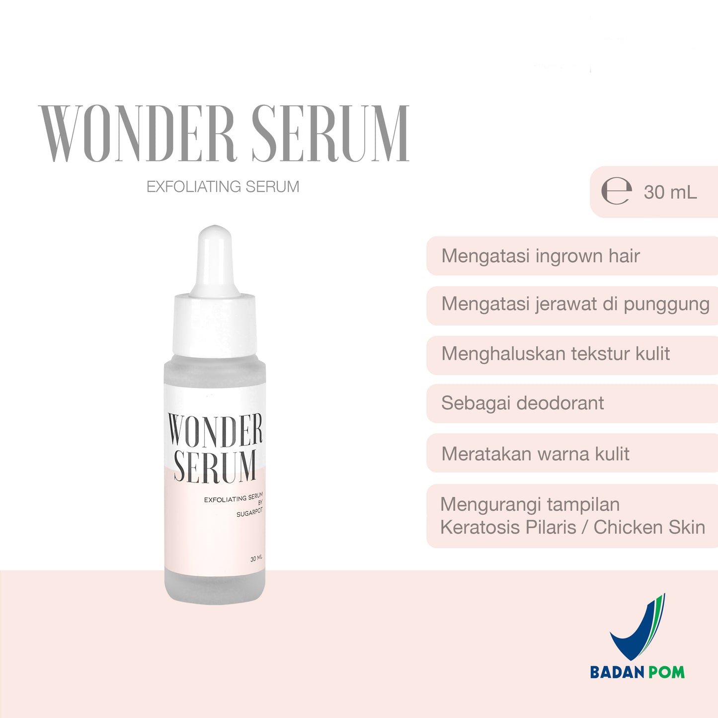 SUGARPOT Exfoliating Wonder Serum 30ml