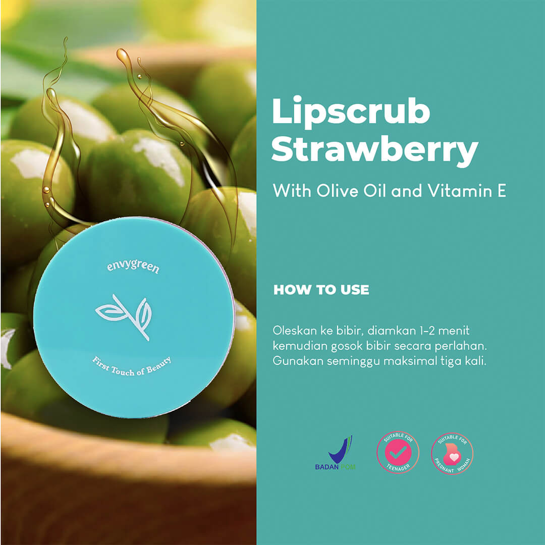 Envygreen Lip Scrub Bye Bye Flake Lips | 7 g