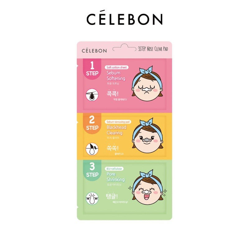 Celebon 3 Step Nose Clear Pad