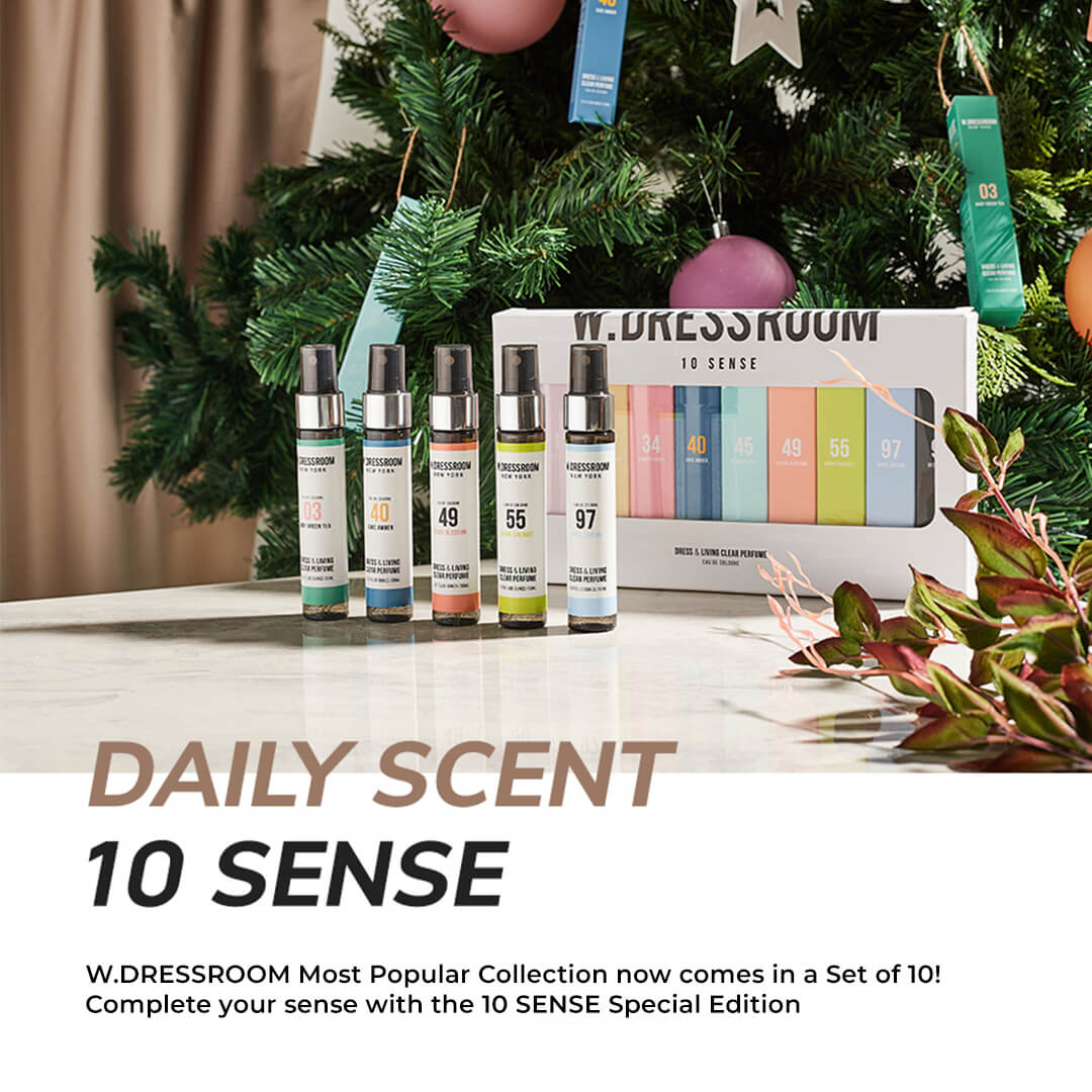 W Dressroom Dress & Living Clear Perfume Sense (Set of 10) - Eau De Parfum Korea | 30 ml